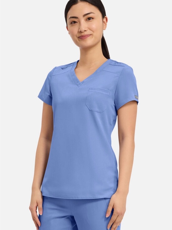 Med Couture Tops - Ceil Blue Scrub Set – 2X – Like New